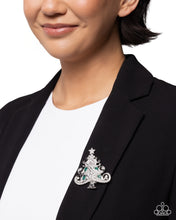 Load image into Gallery viewer, Twinkling Tannenbaum - Green Brooch 11/18 preorder