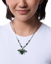 Load image into Gallery viewer, Neoclassical Novelty - Green Necklace
