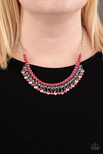Load image into Gallery viewer, A Touch of CLASSY - pink necklace C030
