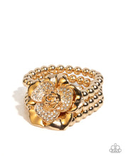 Load image into Gallery viewer, BLOOMING BACKGROUND - GOLD BRACELET DEC 2025 LOP C030/F031