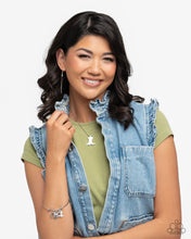 Load image into Gallery viewer, $16 SET: Boot Scootin' Bravado - White necklace + matching bracelet PINK FRIDAY MRUS