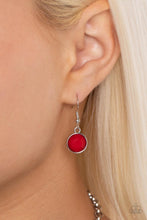 Load image into Gallery viewer, Delectable Daydream - Red Necklace C017