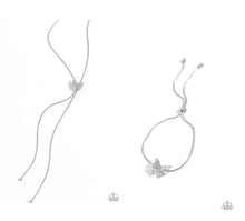 Load image into Gallery viewer, Adjustable Alliance - White necklace + matching bracelet E007