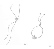 Load image into Gallery viewer, 2 pc SET: Adjustable Alliance - White necklace + bracelet G042
