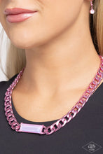 Load image into Gallery viewer, Urban Royalty - Pink necklace D011