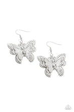 Load image into Gallery viewer, Layered Launch - white earring A074