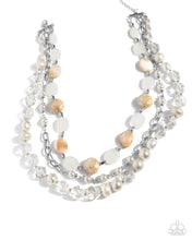 Load image into Gallery viewer, Essential Elegance - White necklace A063