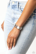 Load image into Gallery viewer, Majestic Mashup - white bracelet C033