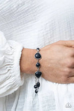 Load image into Gallery viewer, Geographically Gorgeous - Black Necklace plus matching bracelet 2236