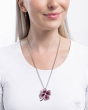 Load image into Gallery viewer, Four Leaf Fashion - Pink necklace E003/E004
