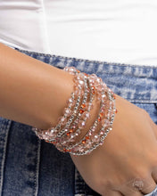 Load image into Gallery viewer, Sizzling Stack - Multi coil bracelet PINK DIAMOND EXCLUSIVE C020