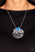 Load image into Gallery viewer, Lush Lattice - Blue necklace B072