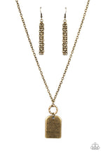 Load image into Gallery viewer, Persevering Philippians - Brass necklace A038