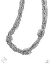 Load image into Gallery viewer, Copious Command - Silver necklace Aug 2024 Magnificent Musings FF A051