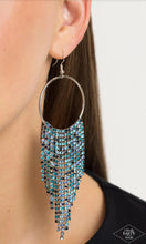 Load image into Gallery viewer, Streamlined Shimmer - Blue Earring PINK DIAMOND Exclusive D008