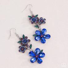 Load image into Gallery viewer, Breathtaking bloom - blue earring Sept 2025 LOP G029