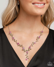 Load image into Gallery viewer, 2 pc SET: Estate Grounds - Red necklace + bracelet G033