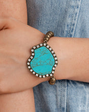 Load image into Gallery viewer, 2 pc SET: Digging Deep - Brass necklace + bracelet G033
