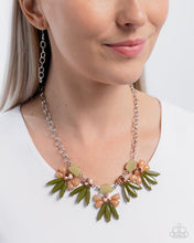 Load image into Gallery viewer, Folklore Flair - Green Necklace G033