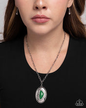 Load image into Gallery viewer, Cover Story - Green necklace G034