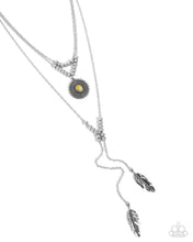 Load image into Gallery viewer, Free-Spirited Freestyle - Yellow necklace G034
