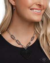 Load image into Gallery viewer, Roadside Romance - Black necklace