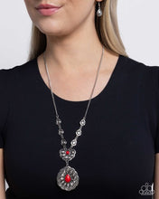 Load image into Gallery viewer, Refreshing Reality - Red necklace E052