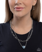 Load image into Gallery viewer, Electric Energy - Blue necklace D082