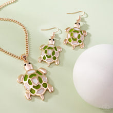 Load image into Gallery viewer, 2 pc SET: Turtle Theme - Rose Gold D005