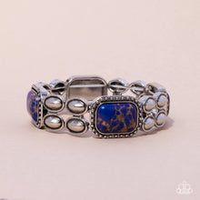 Load image into Gallery viewer, Earthy Ease - Purple bracelet D045