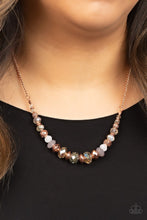 Load image into Gallery viewer, Turn Up The Tea Lights - copper necklace 2231