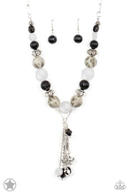 Load image into Gallery viewer, Break A Leg! - black necklace B039