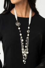 Load image into Gallery viewer, All The Trimmings - WHITE NECKLACE A040