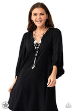 Load image into Gallery viewer, Total Eclipse Of the Heart - silver necklace A038