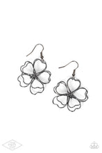 Load image into Gallery viewer, Daisy Double - Gunmetal (Small) earring E043