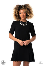 Load image into Gallery viewer, Show-Stopping Shimmer - white blockbuster necklace 503