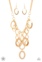 Load image into Gallery viewer, A Golden Spell - Gold blockbuster necklace 540