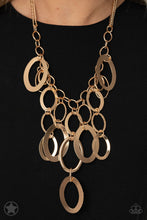 Load image into Gallery viewer, A Golden Spell - Gold blockbuster necklace 540