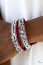 Load image into Gallery viewer, Shimmer and Sass - Pink urban bracelet C027