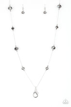 Load image into Gallery viewer, Champagne On The Rocks - Silver lanyard necklace 1846