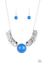 Load image into Gallery viewer, Egyptian Spell - blue necklace 869