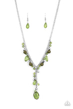 Load image into Gallery viewer, Crystal Couture - Green necklace B055