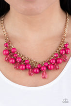 Load image into Gallery viewer, Tour de Trendsetter - Pink Necklace D027