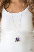 Load image into Gallery viewer, Boho Bonanza - Purple necklace 1742
