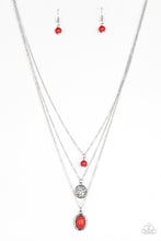 Load image into Gallery viewer, Southern Roots - Red necklace 588
