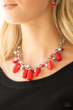 Load image into Gallery viewer, Grand Canyon Grotto - Red necklace 851