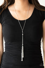 Load image into Gallery viewer, Timeless Tassels - Silver Necklace 2098