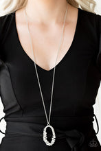 Load image into Gallery viewer, Spotlight Social - White necklace 2231