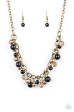 Load image into Gallery viewer, The GRIT Crowd - Black necklace plus matching bracelet Grit and Glamour - Black 502