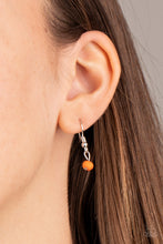 Load image into Gallery viewer, Sailing The Seven Seas - Orange necklace plus Aquatic Adventure - Orange bracelet (2061)